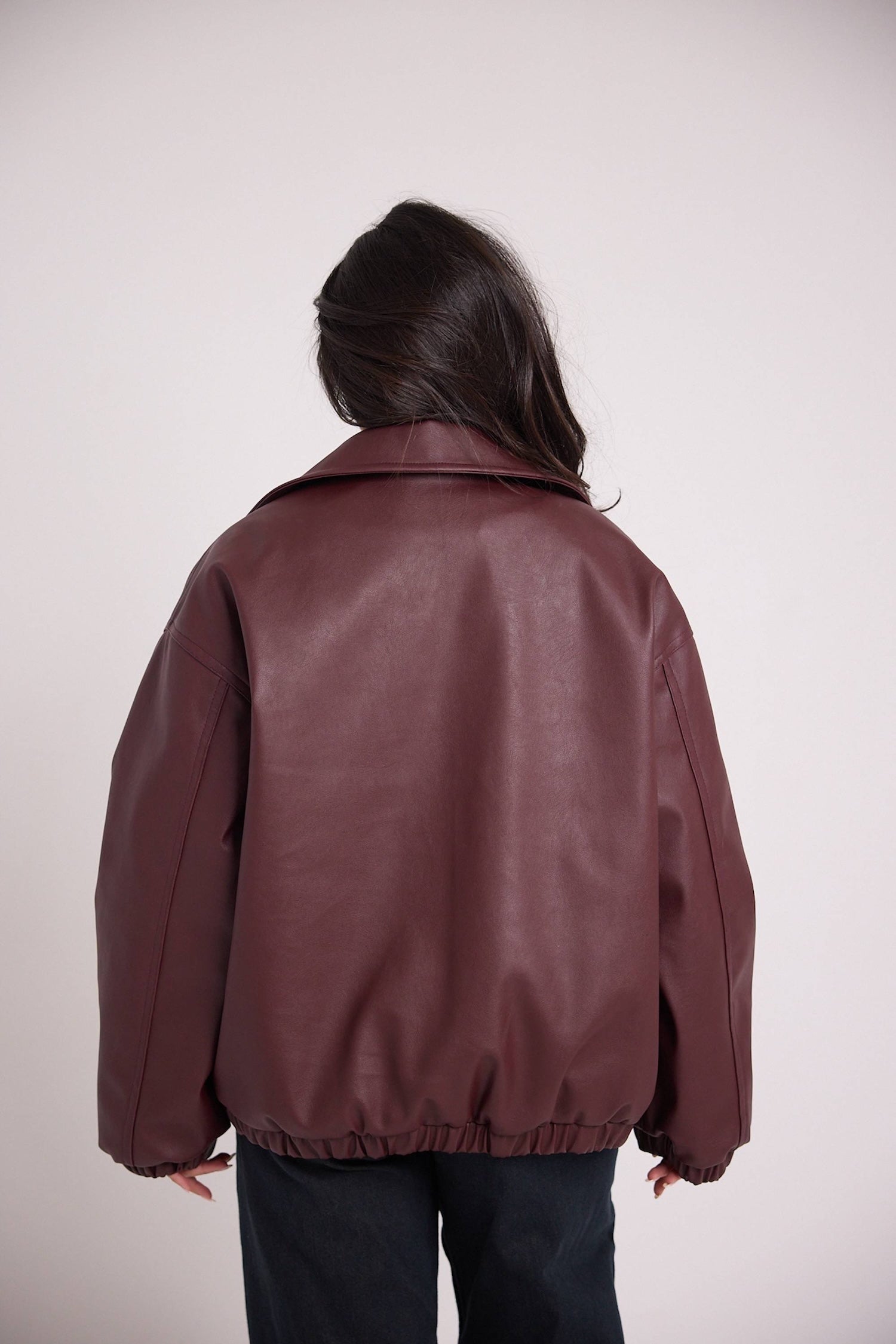 Cabernet Bomber Jacket