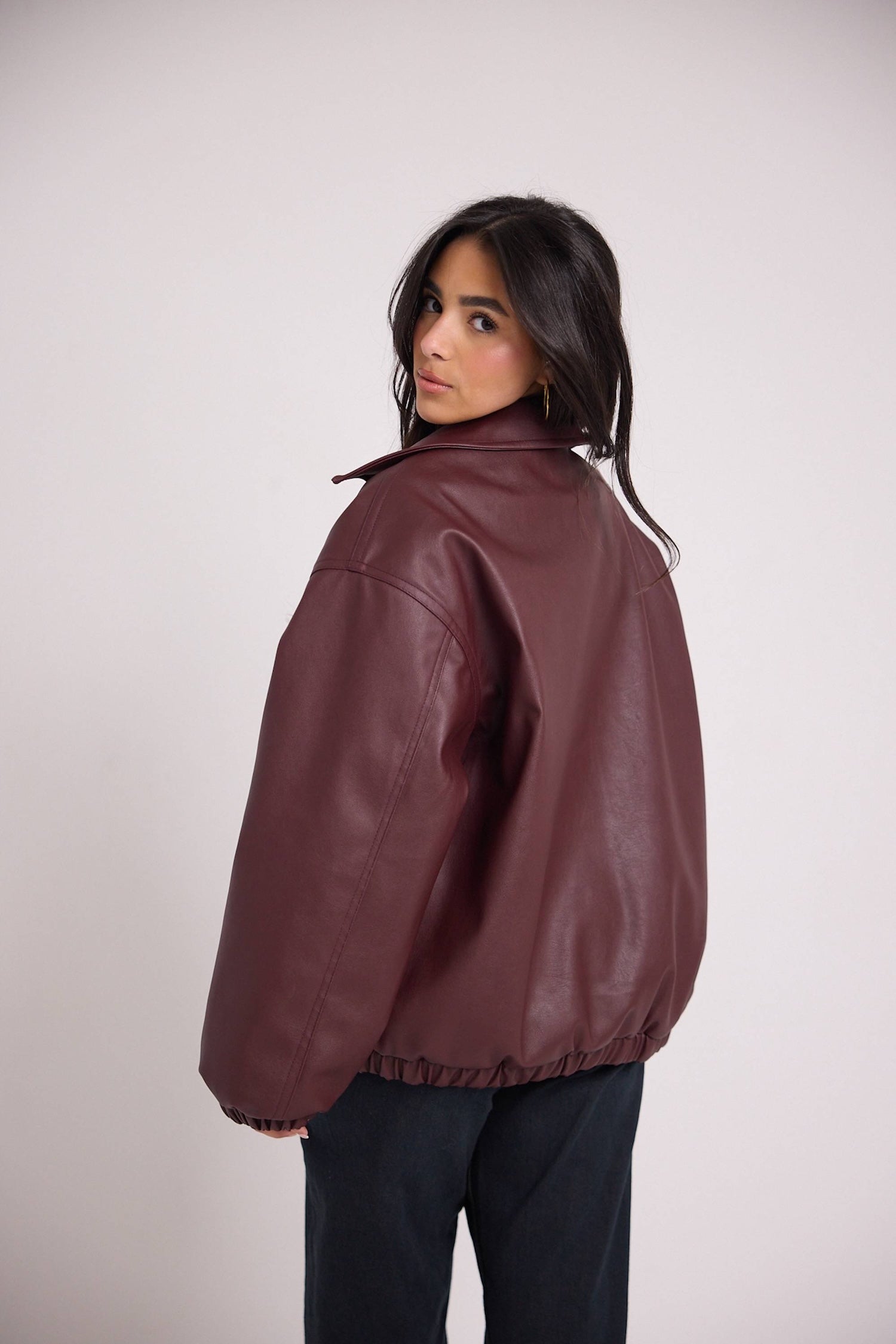 Cabernet Bomber Jacket